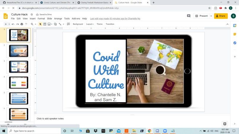 Covid, Culture, and Climate (The 3 C's) – screenshot 4
