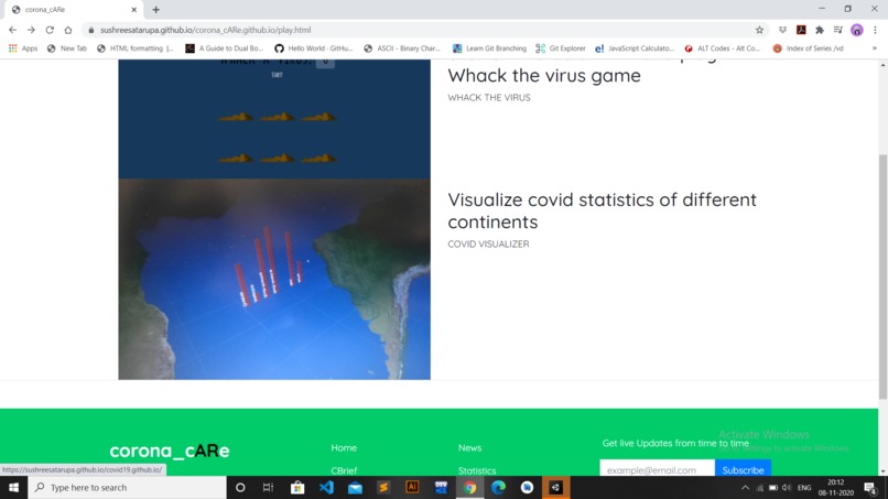 Corona care – screenshot 11
