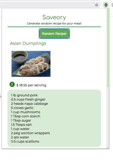 Saveory – screenshot 3