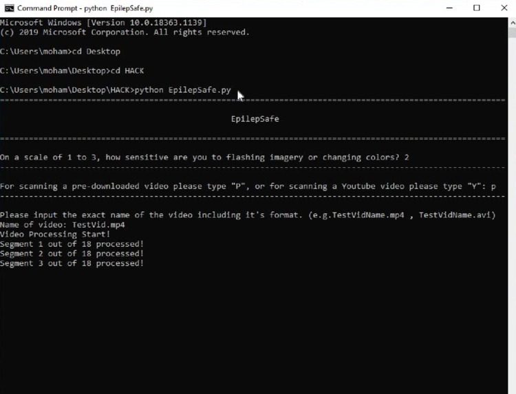 EpilepSafe – screenshot 2