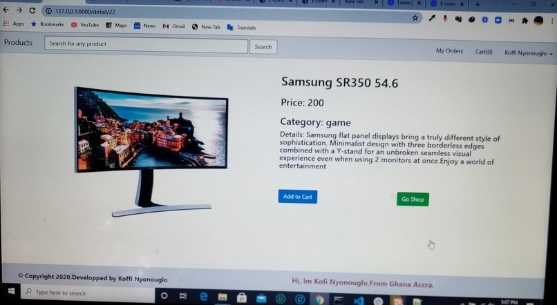 E-commerce Online Shopping App – screenshot 1