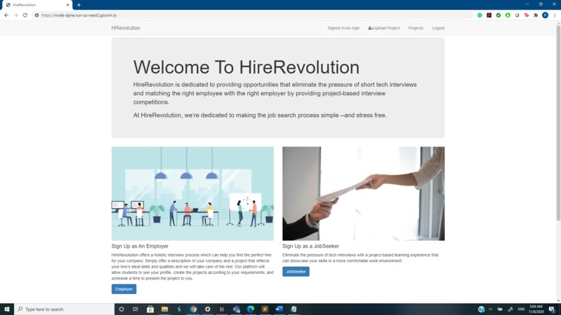 HireRevolution – screenshot 1