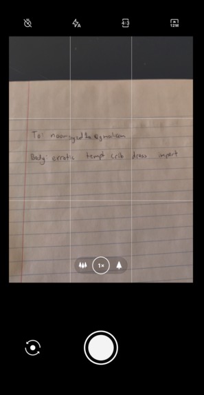 PhotoMail - send emails using handwritten letters! – screenshot 1