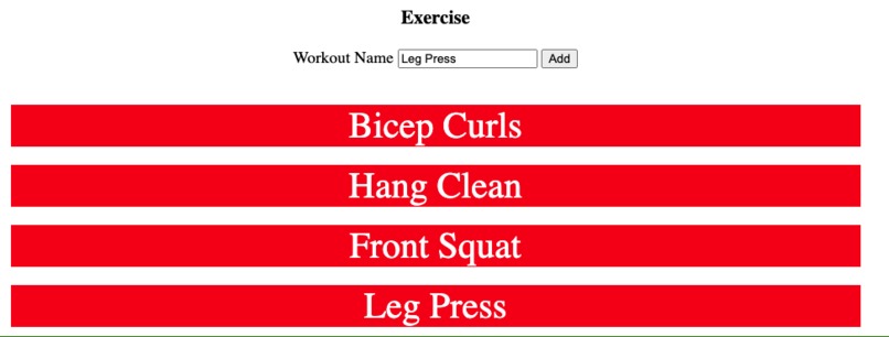 Fitness Diary  – screenshot 1