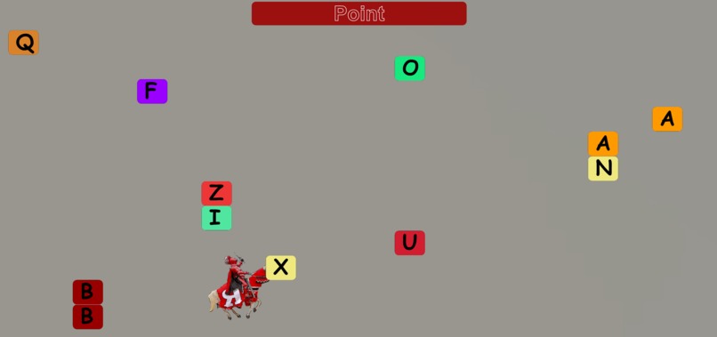 Scarlet Knight Word Dash – screenshot 1