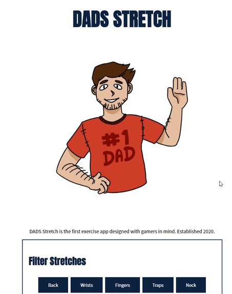 DADS Stretching App for GAMERS – screenshot 3
