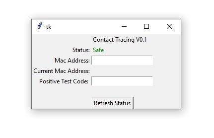 Contact Tracing – screenshot 2