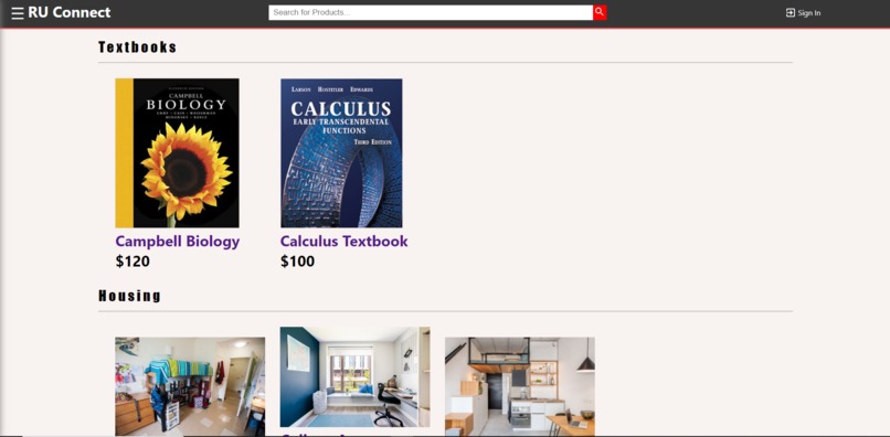 RUConnect – screenshot 1