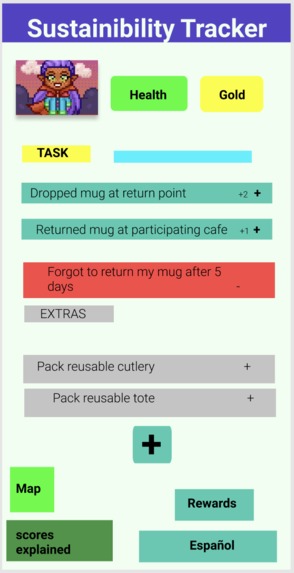 Sustainability Tracker – screenshot 1