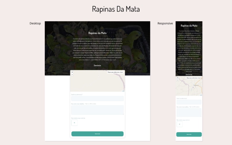 Rapinas da Mata – screenshot 2