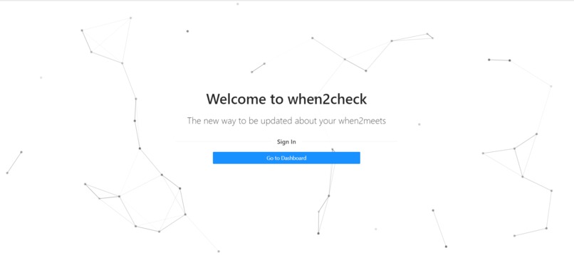 when2check – screenshot 1