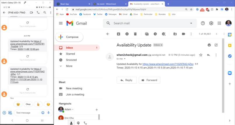 when2check – screenshot 3