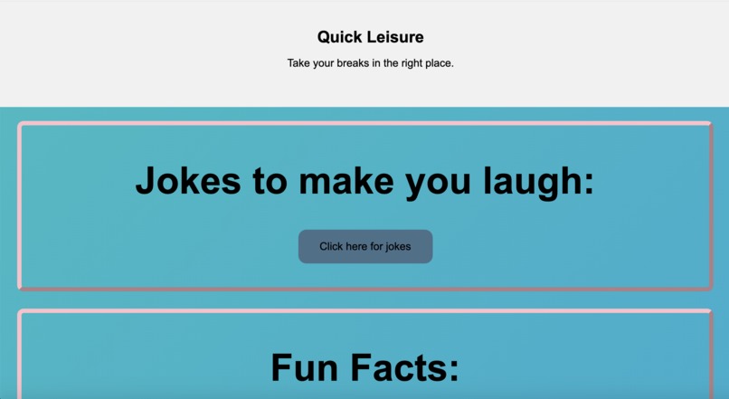 Quick Leisure – screenshot 2