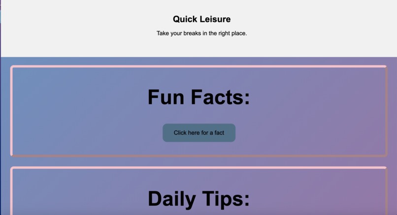 Quick Leisure – screenshot 4