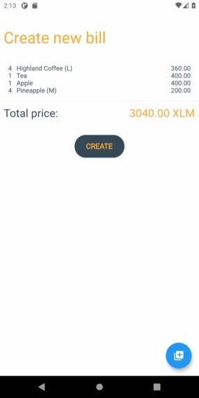 Bill QR pay – screenshot 3