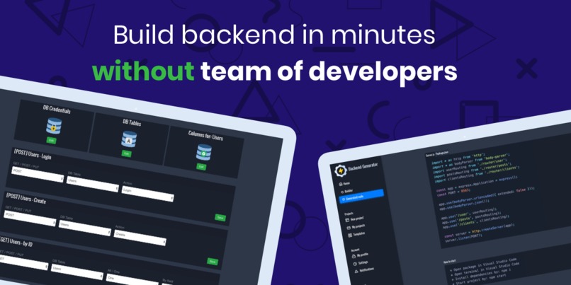 Backend Generator by Duomly – screenshot 1