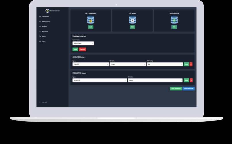 Backend Generator by Duomly – screenshot 2