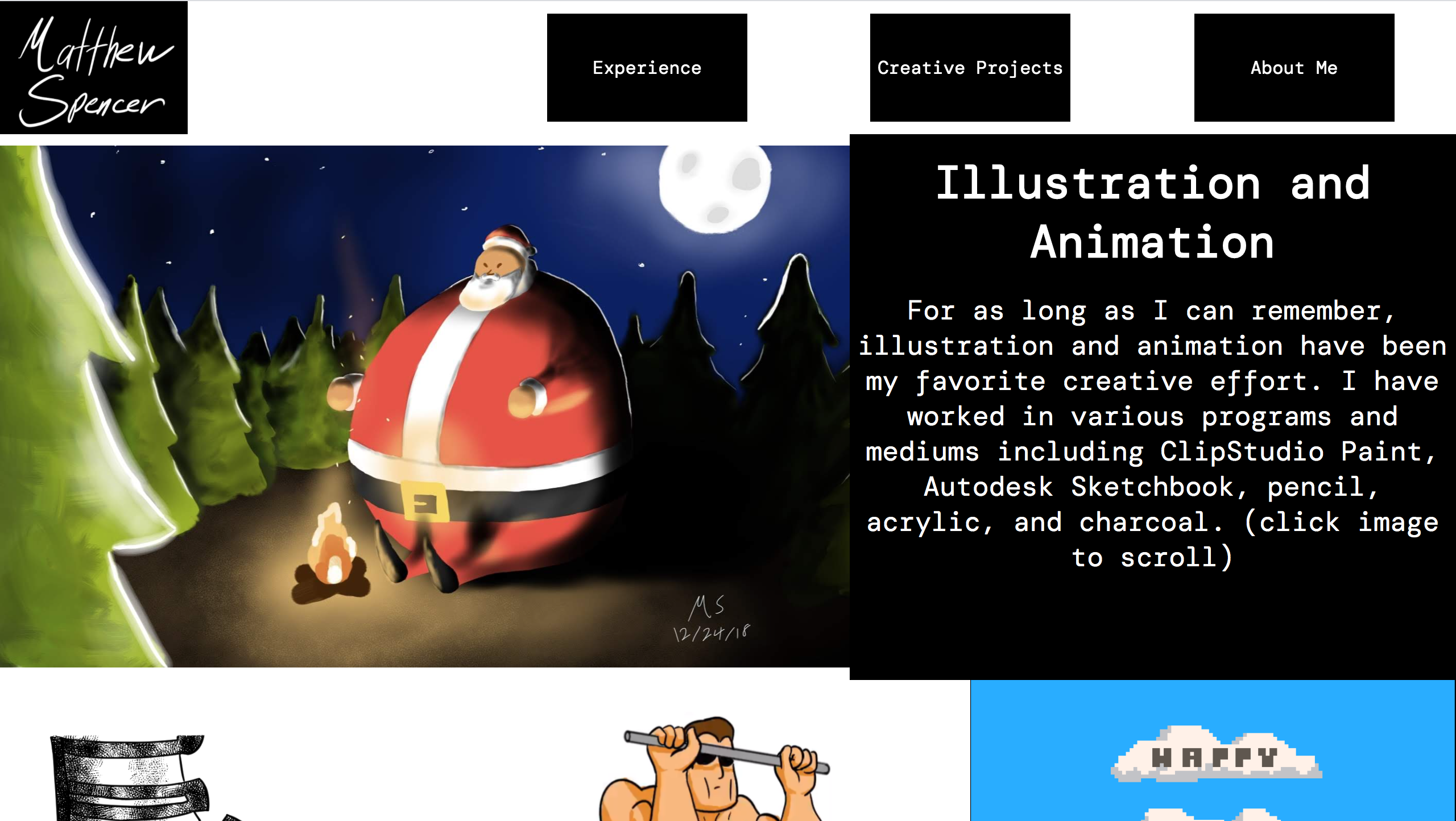 Creative Portfolio Site | Devpost