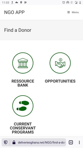 Ecoyard NGO hub – screenshot 9