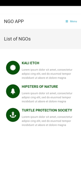 Ecoyard NGO hub – screenshot 11