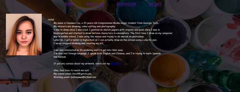My personal website | Devpost