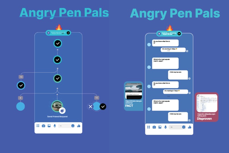 Angry Pen Pals – screenshot 3