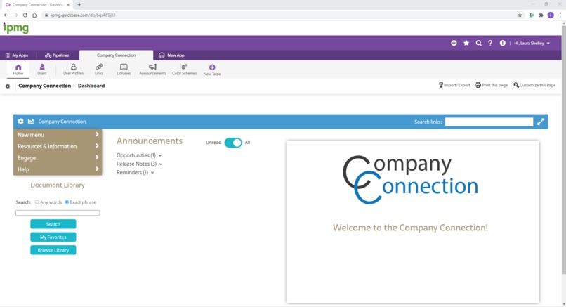 Company Connection – screenshot 1