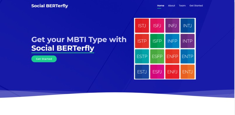 Social BERTerfly – screenshot 1