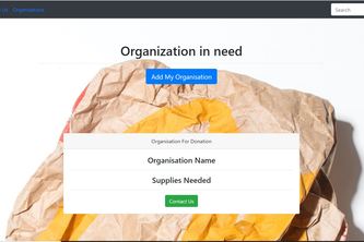 Covid-19 Donation Portal.