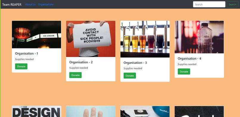 Covid-19 Donation Portal. – screenshot 3