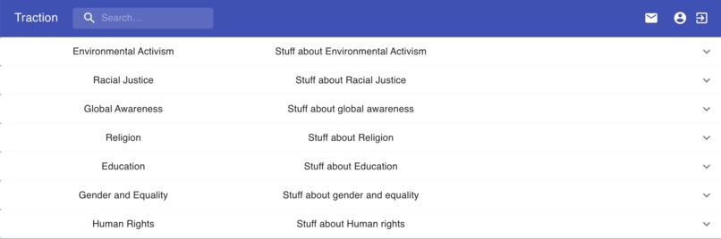 traction – screenshot 2