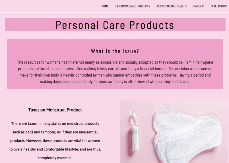 Women's Health Activist Toolkit – screenshot 3