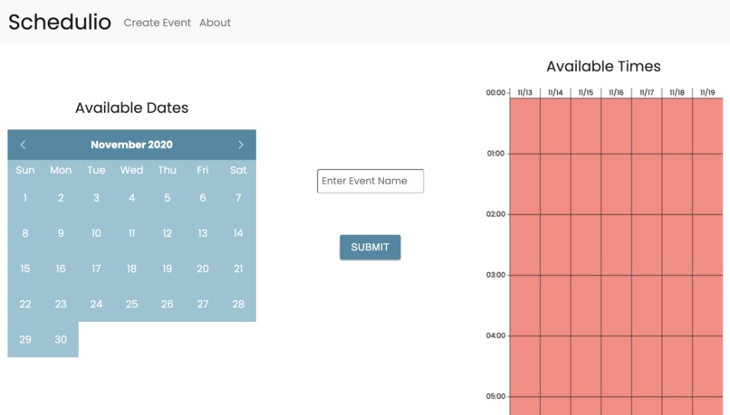 Schedulio – screenshot 1