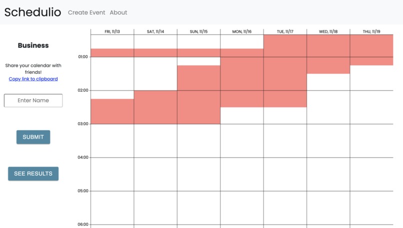 Schedulio – screenshot 2
