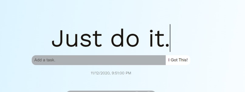 ToDoList – screenshot 1