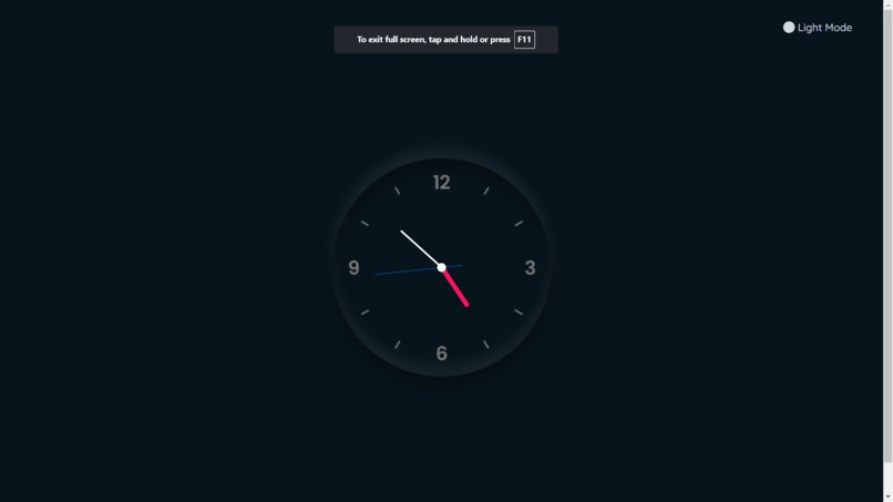 AnalogClock – screenshot 1