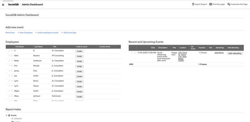 SocialQB – screenshot 2