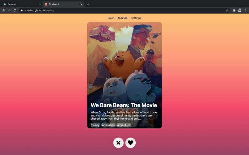 CineMatch – screenshot 4