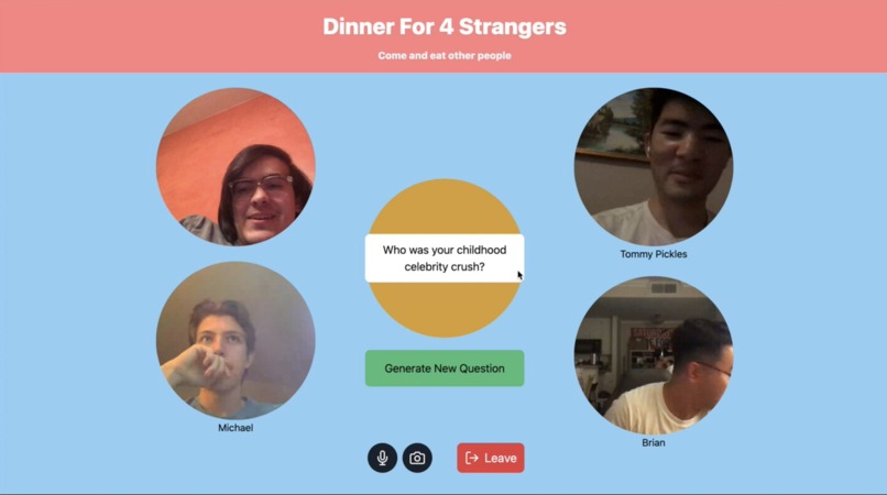 Dinner for 4 Strangers – screenshot 3