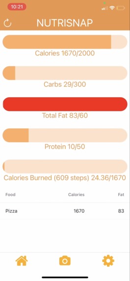 NutriSnap: The Nutritional Helper – screenshot 3