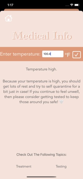 COVID Care – screenshot 5