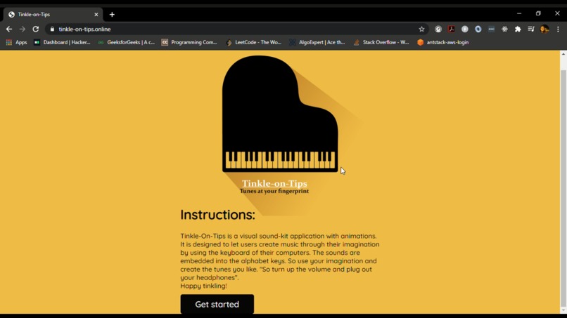 Tinkle-on-Tips – screenshot 1