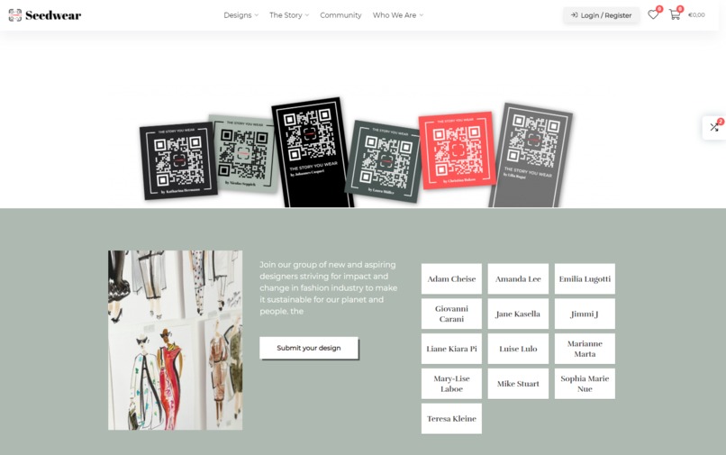 Seedwear - the story you wear – screenshot 4