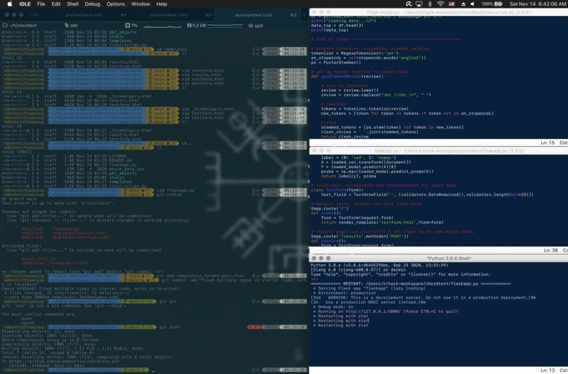 Chordtext – screenshot 2