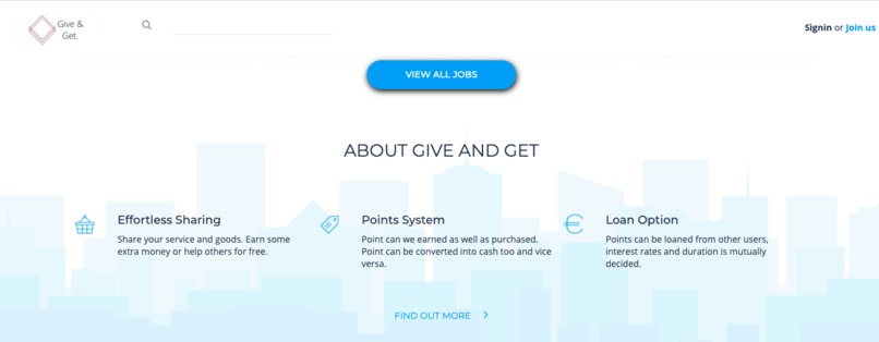 GiGe - Give and Get – screenshot 1