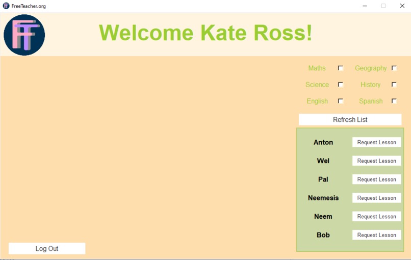Free Teacher.org – screenshot 3