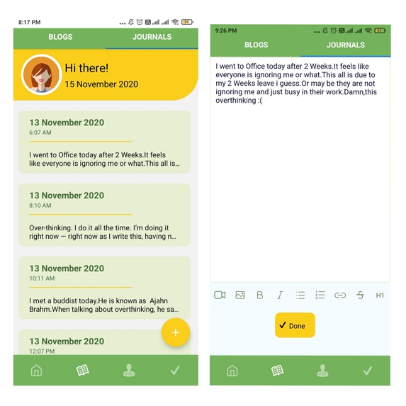 Happy-Birds(Mental Health App) – screenshot 8