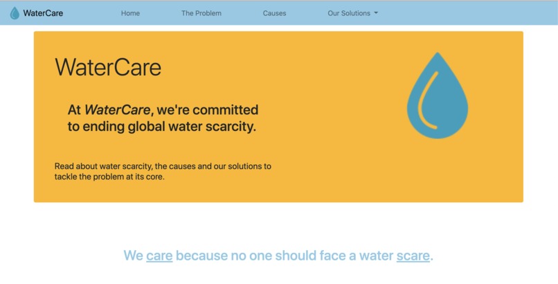 WaterCare – screenshot 1
