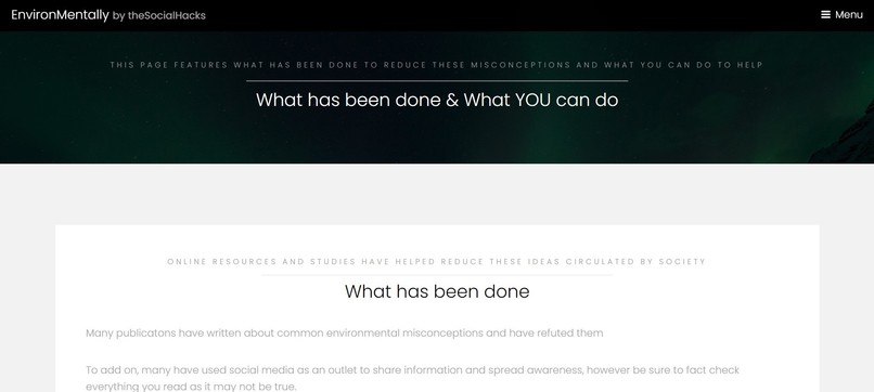 EnvironMentally by theSocialHacks – screenshot 2