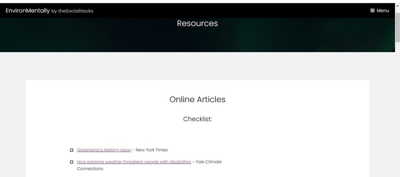 EnvironMentally by theSocialHacks – screenshot 6